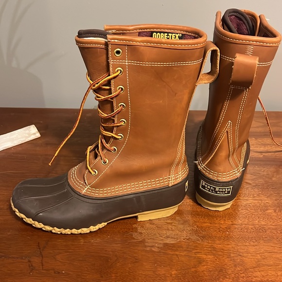 EUC L.L. Bean Gortex thinsulate bean boot men’s size 7 (women’s 8.5) - Picture 2 of 7